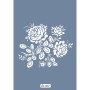 Özel62 25x35 Çiçek Desen Stencil