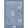 SN21 Saat Desen Stencil