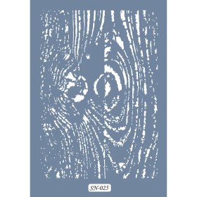 SN25 Ahşap Desen Desen Stencil