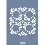 SN01 Floral Desen Stencil