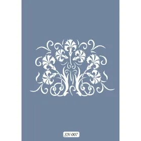 SN07 Damask Stencil