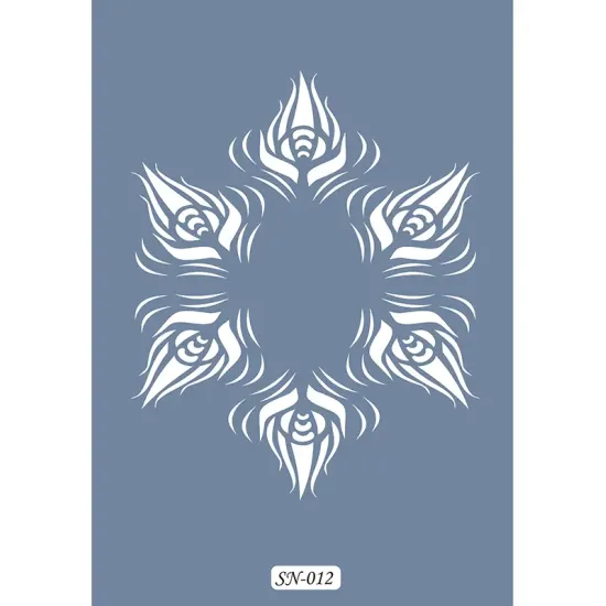 SN12 Lale Desen Stencil