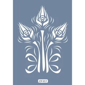 SN13 Lale Desen Stencil