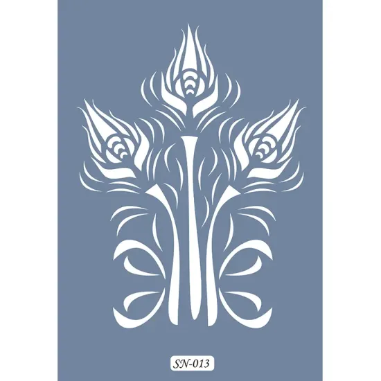 SN13 Lale Desen Stencil
