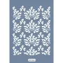 SN16 Damask Desen Stencil