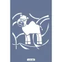 Deve Figür Çocuk Stencil 15x15cm CSA08