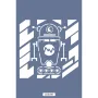 Sevimli Robotlar Çocuk Stencil 25x25cm CSR03