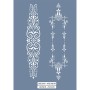HHCMR07 Home Heritage Dekoratif Desen Stencil 25x35cm