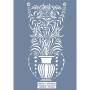 HHCMR11 Home Heritage Çiçek Vazo Stencil 25x35cm