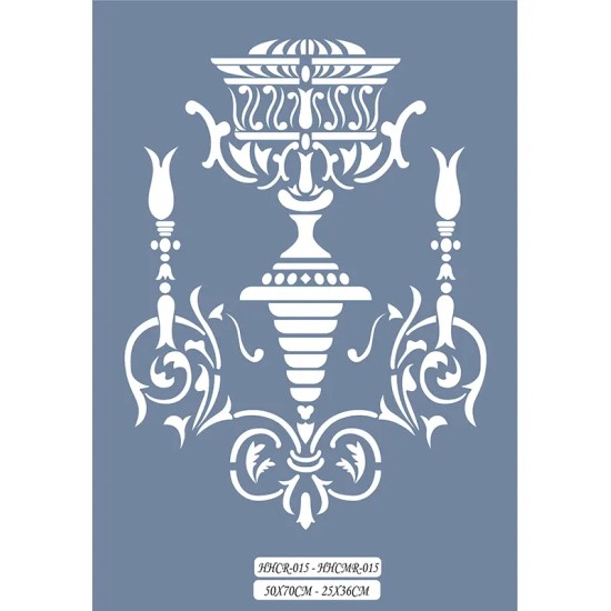 HHCMR15 Home Heritage Vazolu Stencil 25x35cm
