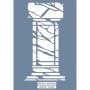 HHCMR21 Home Heritage Sütun Stencil 25x35cm