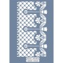HHCMR33 Home Heritage Perde Desen Stencil 25x35cm