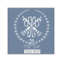 HHCMS04 Home Heritage Borazan Çelenk Stencil 25x25cm