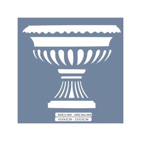 HHCS09 Home Heritage Vazo Stencil 45x45cm