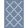HHMMR01 Home Heritage Geometrik Desen Stencil 25x35cm