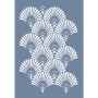 HHMMR05 Home Heritage Fan Stencil 25x35cm