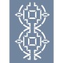 HHMMR12 Home Heritage Geometrik Desen Stencil 25x35cm