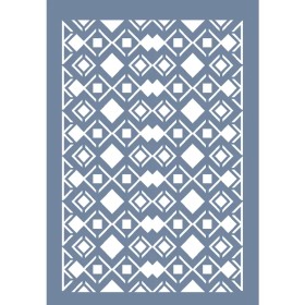 HHMMR14 Home Heritage Geometrik Desen Stencil 25x35cm