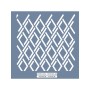 HHMMS06 Home Heritage Geometrik Desen Stencil 25x25cm