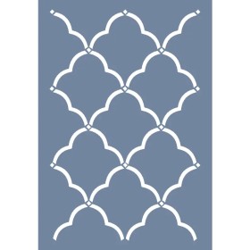 HHMR01 Home Heritage Arap Motifli Stencil 50x70cm