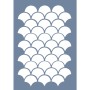 HHMR02 Home Heritage Geometrik Desen Stencil 50x70cm