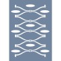 HHMR09 Home Heritage Geometrik Stencil 50x70cm