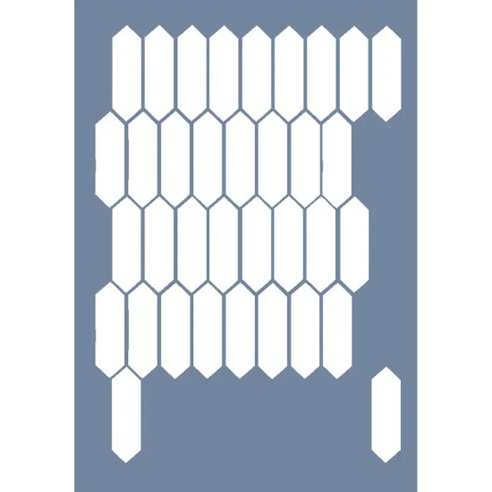 HHMR18 Home Heritage Altıgen Stencil 50x70cm