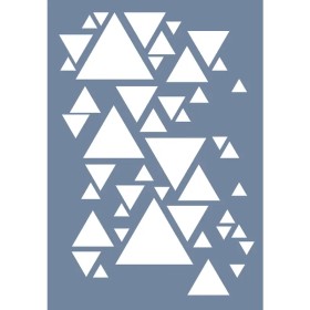 HHMR19 Home Heritage Üçgen Stencil 50x70cm