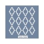 HHMS03 Home Heritage Geometrik Desen Stencil 45x45cm