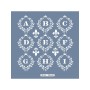 HDM14 Alfabe Model Home Dekor 25x25 Stencil