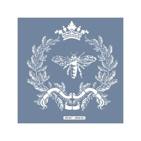 HDM17 Arı Model Home Dekor 25x25 Stencil