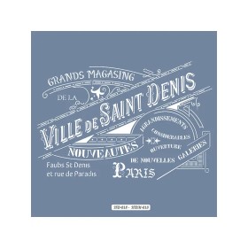 HDM18 Yazı Model Home Dekor 25x25 Stencil