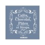 HDM30 Yazı Model Home Dekor 25x25 Stencil