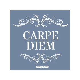 HDM42 Yazı Model Home Dekor 25x25 Stencil