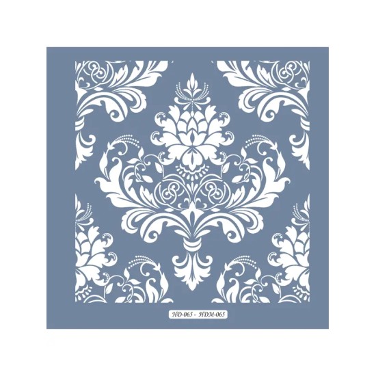 HDM65 Fayans Model Home Dekor 25x25 Stencil