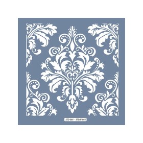 HDM66 Fayans Model Home Dekor 25x25 Stencil
