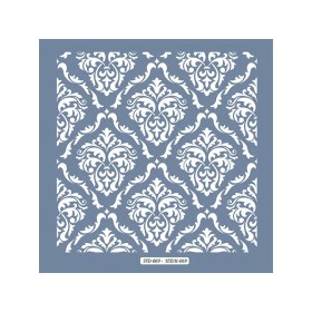 HDM69 Fayans Model Home Dekor 25x25 Stencil