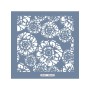 HDM74 Çiçek Model Home Dekor 25x25 Stencil