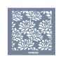 HDM78 Çiçek Model Home Dekor 25x25 Stencil