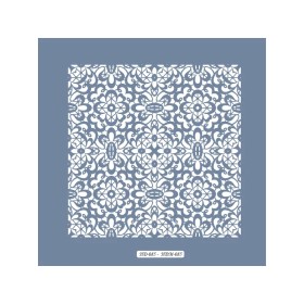 HDM85 Fayans Model Home Dekor 25x25 Stencil