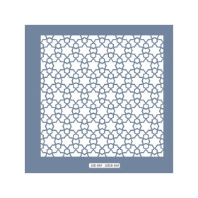 HDM90 Geometrik Model Home Dekor 25x25 Stencil