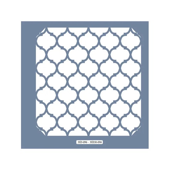 HDM96 Fas Model Home Dekor 25x25 Stencil