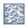 HDM120 Yaprak Model Home Dekor 25x25 Stencil