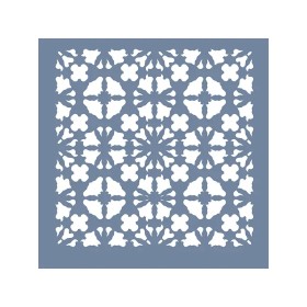 HDM127 Geometrik Model Home Dekor 25x25 Stencil