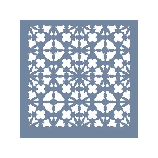HDM127 Geometrik Model Home Dekor 25x25 Stencil