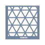 HDM132 Geometrik Model Home Dekor 25x25 Stencil