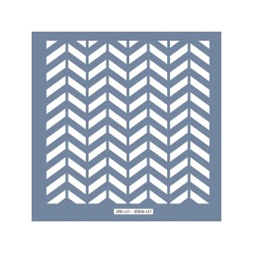 HDM135 Doku Model Home Dekor 25x25 Stencil