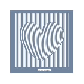 HDM143 Geometrik Model Home Dekor 25x25 Stencil