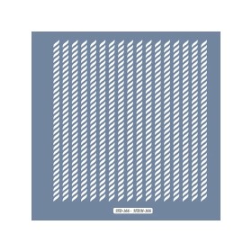 HDM166 Halat Model Home Dekor 25x25 Stencil