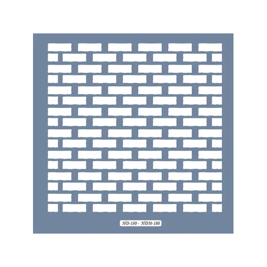 HDM180 Fayans Model Home Dekor 25x25 Stencil